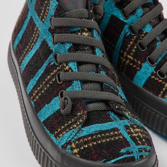 NEW CAMPER Peu Roda Sneaker Booties IN Teal Multi for women 1225 8t4 - Picture 5 of 15